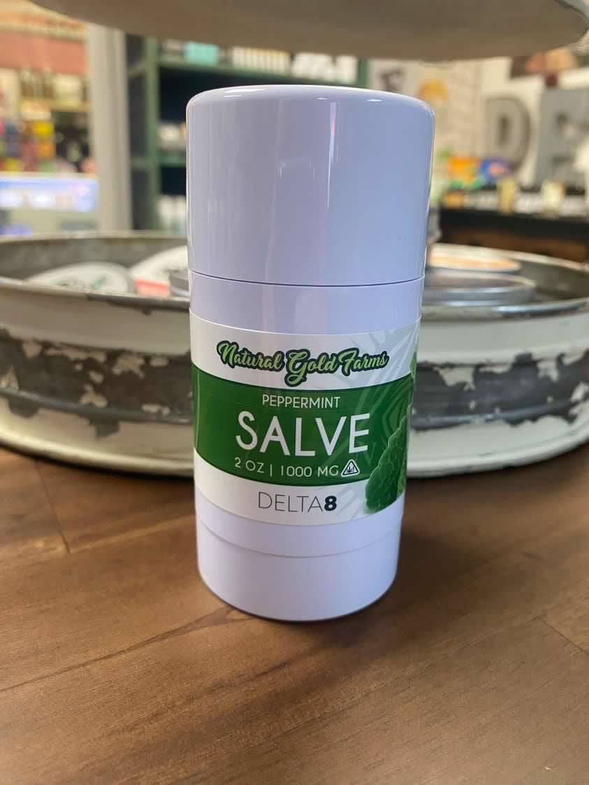 Natural Gold Farms Topical CBD Peppermint Salve 1000mg DELTA8