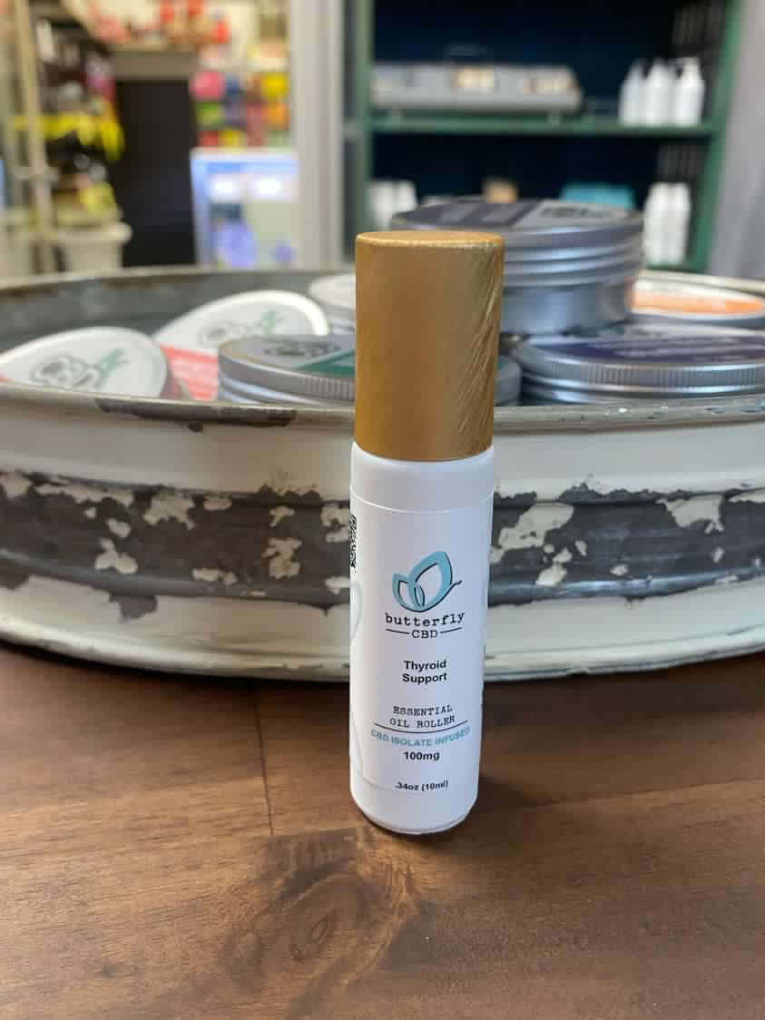 Butterfly CBD Thyroid Roll-on 100 mg