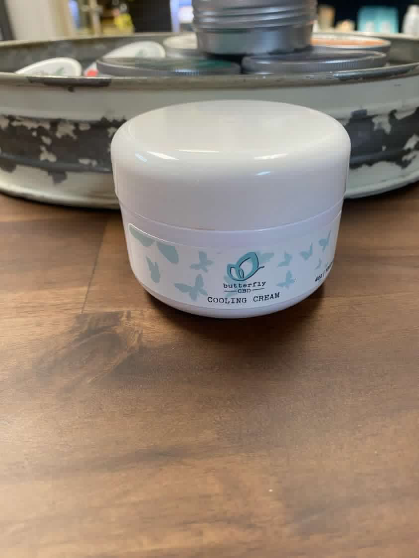 Butterfly Hand & Body Cooling Cream 1000mg 4 oz