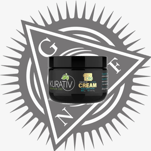 Kurativ CBD / CBG Relief Cream THC-Free 10:1 3300mg