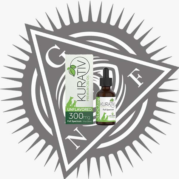 Kurativ Pet Tincture 300mg - Unflavored