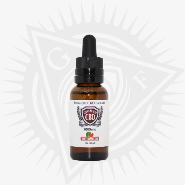 Apple House CBD Watermelon 1000mg 1oz Isolate Tincture